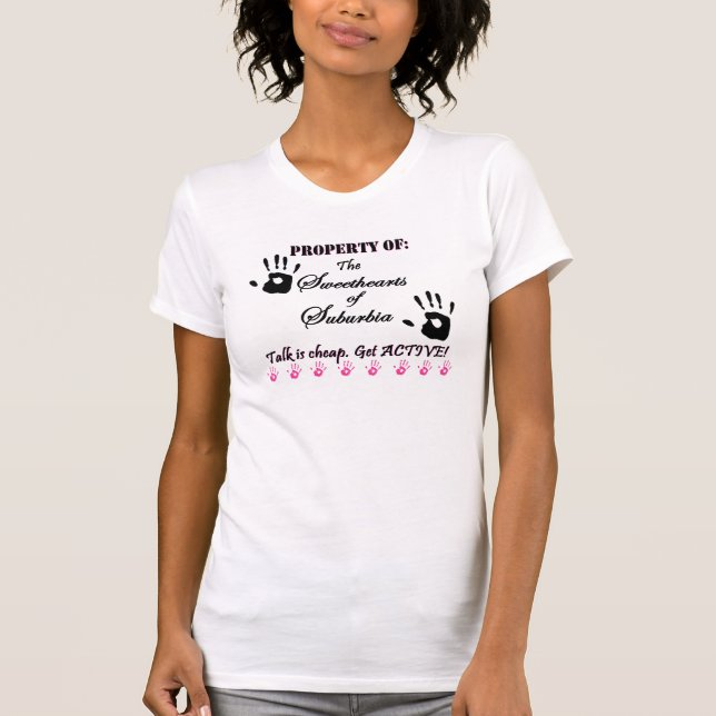 Camisa del chica el SOS (Anverso)
