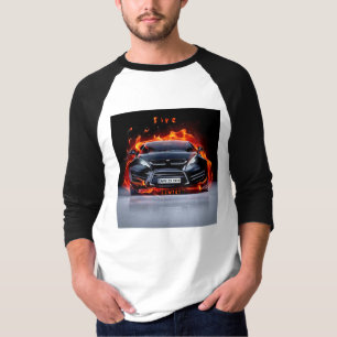 Camisa del coche del fuego por ZZWEST