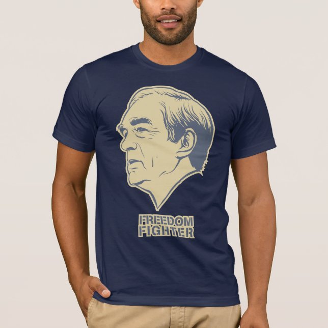 Camisa del combatiente de la libertad de Ron Paul (Anverso)