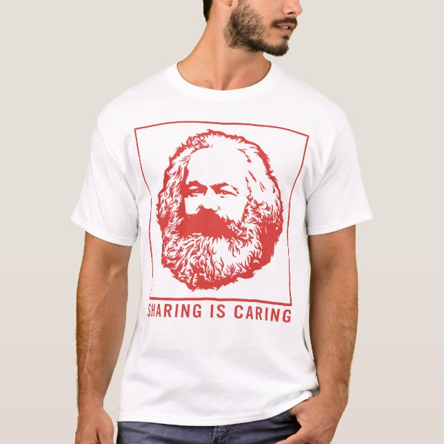 Camisa del comunismo, compartir es preocuparse por (Anverso)