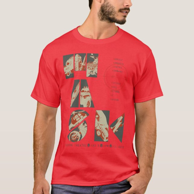Camisa del concierto de la máscara (Anverso)