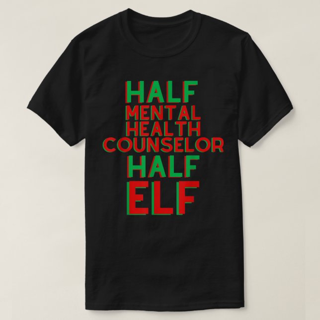 Camisa del Consejero de Salud Mental de los navida (Diseño del anverso)