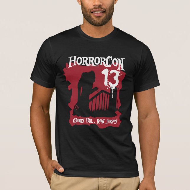 Camisa del convenio HorrorCon13 (Anverso)