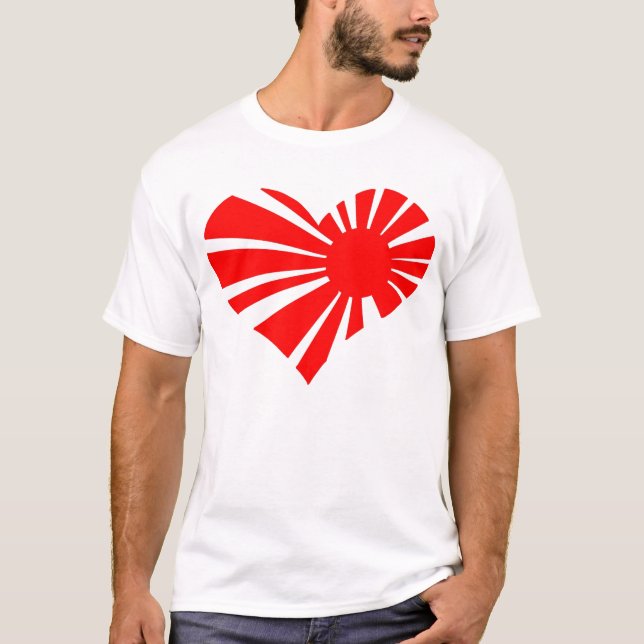 Camisa del corazón de Japón (Anverso)