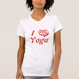 camisa del corazón de la yoga