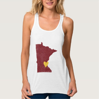 Camisa del corazón de Minnesota (marrón) - ¡Person