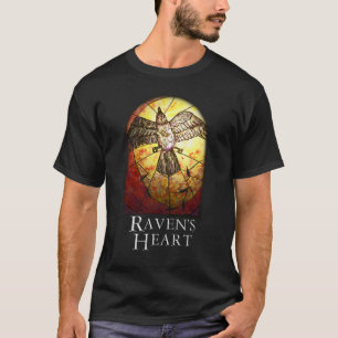 Camisa del corazón del cuervo