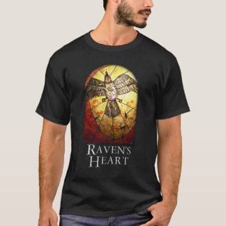 Camisa del corazón del cuervo
