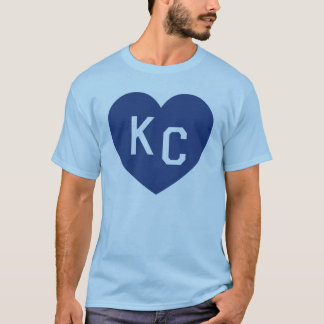 Camisa del corazón del kc