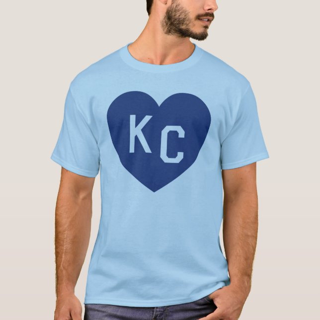 Camisa del corazón del kc (Anverso)