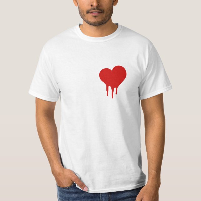 Camisa del corazón sangrante (Anverso)