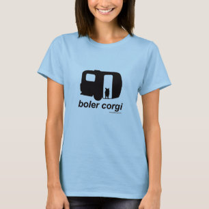 camisa del Corgi del boler