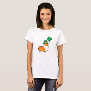 Camisa del Corgi del día del St Patricks