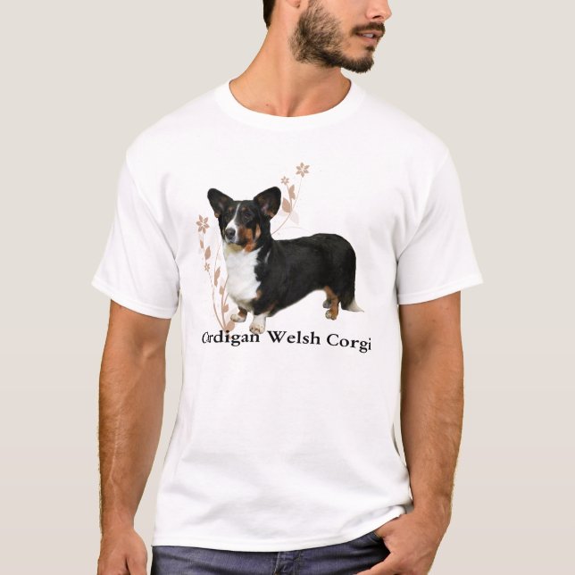 Camisa del Corgi Galés de la rebeca (Anverso)