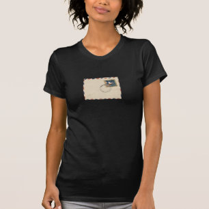 camisa del correo aéreo del cerdo del vuelo