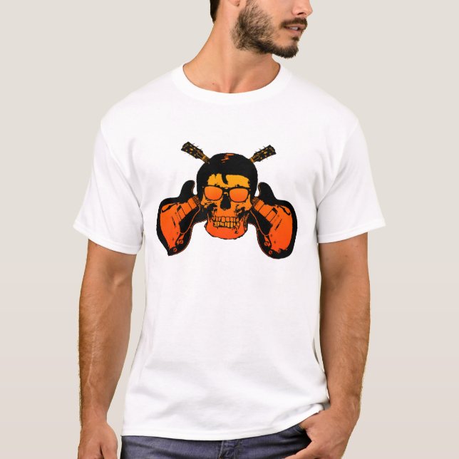 Camisa del cráneo del Rockabilly (Anverso)