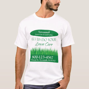 Camisa del cuidado del césped