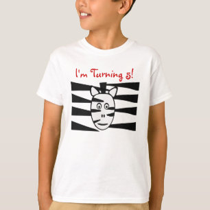Camisa del cumpleaños de Childs de los animales