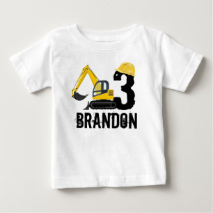 Camisa del cumpleaños de la construcción