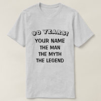 Camisa del cumpleaños de la leyenda del mito del