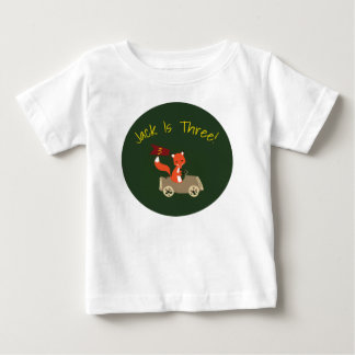 Camisa del cumpleaños de los arbolados