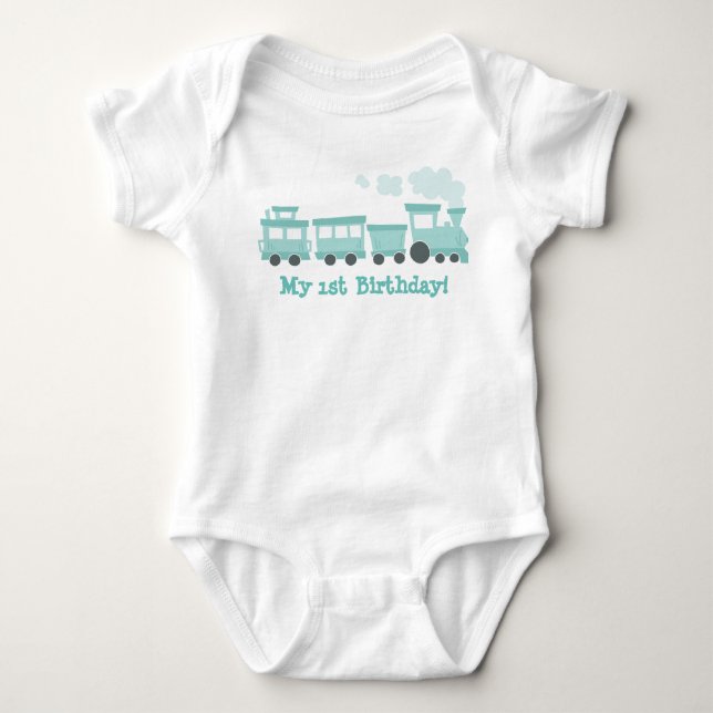 Camisa del cumpleaños de los coches de tren (Anverso)