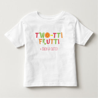 Camisa del cumpleaños del niño de Two-tti Frutti