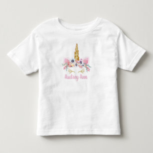 Camisa del cumpleaños del unicornio