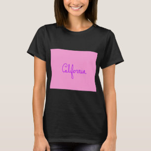 Camisa del Cursive de California