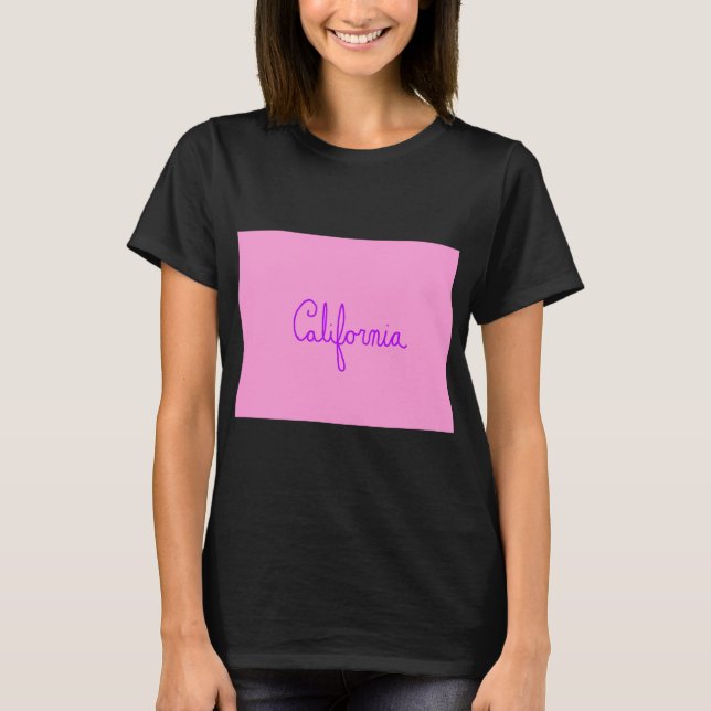 Camisa del Cursive de California (Anverso)
