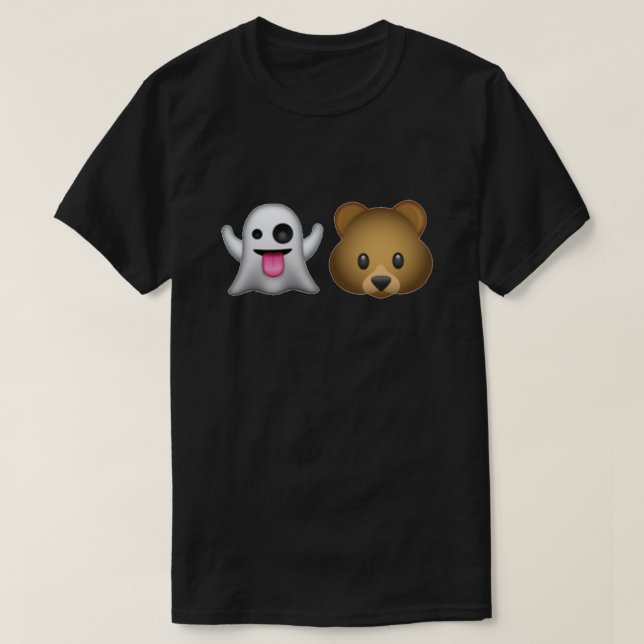 Camisa del 🐻 del oso del 👻 del fantasma (Diseño del anverso)