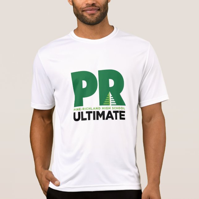 Camisa del Deporte-Tek del pino de la banda (Anverso)