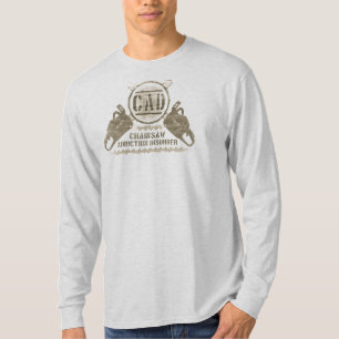 Camisa del desorden del apego de la motosierra