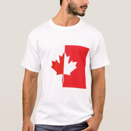 Camisa del Día de Canadá - Hoja de arce roja y bla