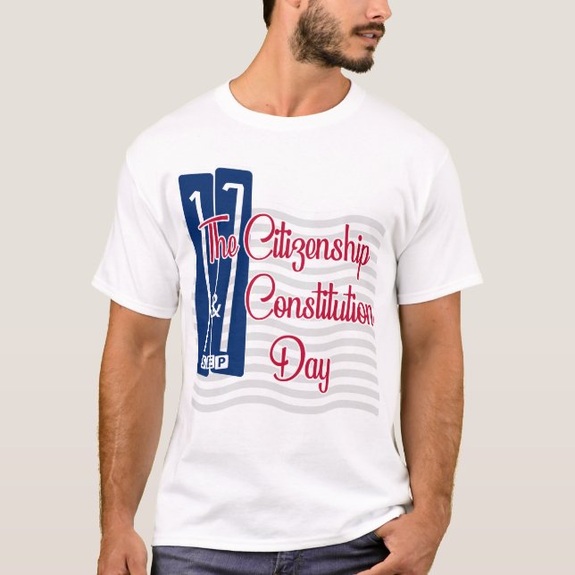 Camisa del día de la constitución de la camiseta (Anverso)