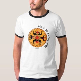 Camisa del día de la jirafa del mundo