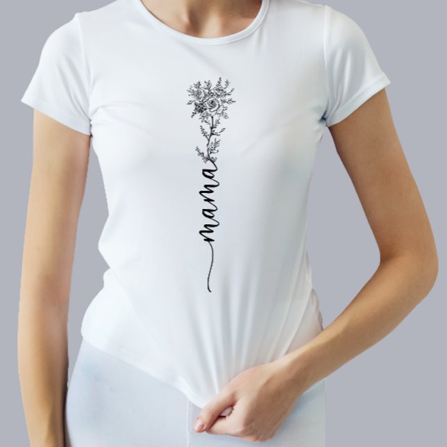 Camisa del Día de la Madre Flor (Subido por el creador)