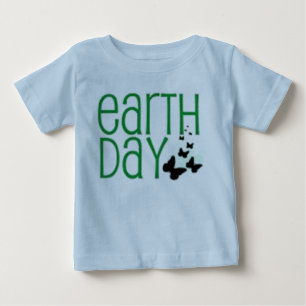 camisa del Día de la Tierra del bebé