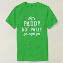 Camisa del día de Patty St Patrick del arroz no