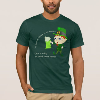 Camisa del día de St Patrick de la cerveza del