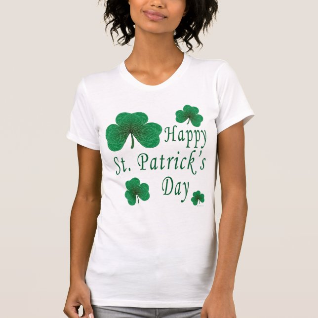 Camisa del día de St Patrick feliz (Anverso)
