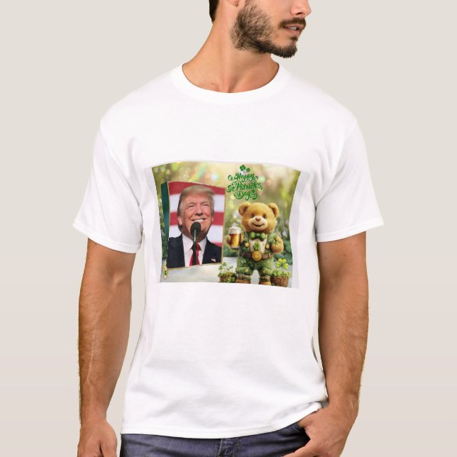 Camisa del Día de Trump St Patricks (Anverso)