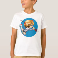 Camisa del diablo de Chibi, niño