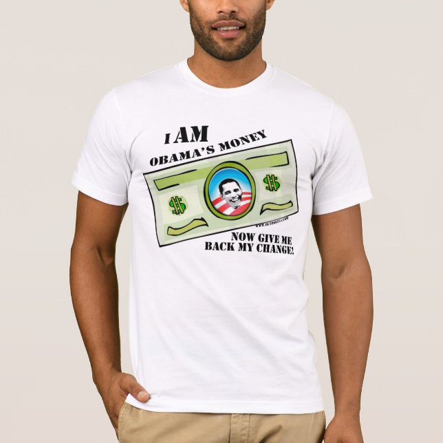 Camisa del dinero de Obamas (Anverso)
