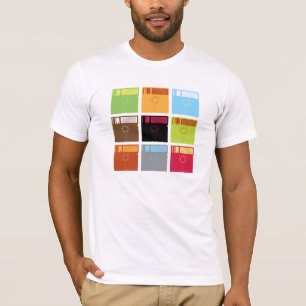 Camisa del disco blando de los colores