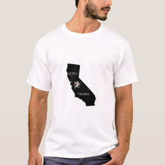 Camisa del diseño de California del _de la reina