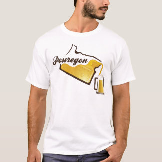 Camisa del diseño de la cerveza de Pouregon