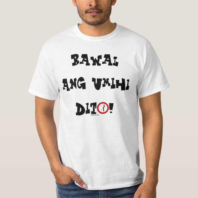 Camisa del dito del ANG Umihi de Pinoy "Bawal" (Anverso)
