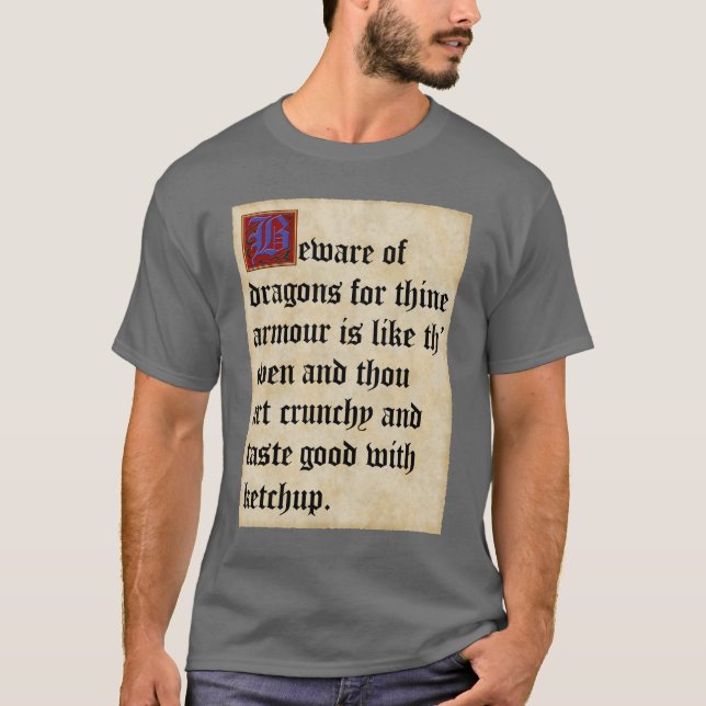 Camisa del dragón (Anverso)