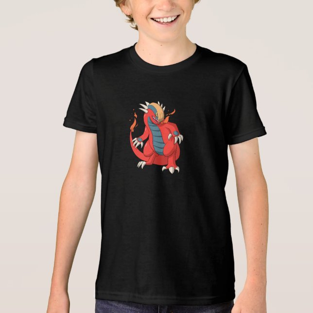 Camisa del Dragón Rojo Feroy (Anverso)